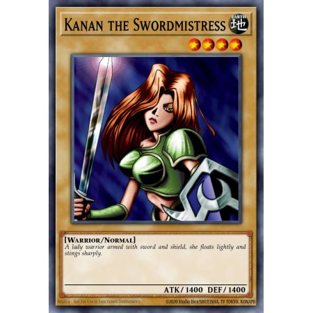 Kanan the Swordmistress (Ultra Rare)