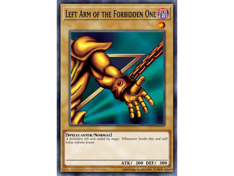 Left Arm of the Forbidden One (Secret Rare)