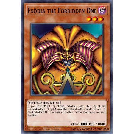 Exodia the Forbidden One (Secret Rare)