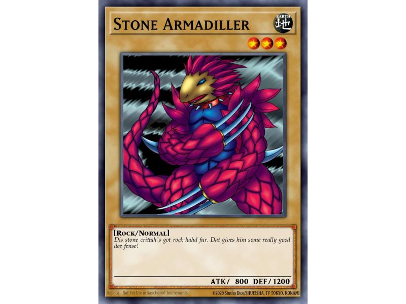 Stone Armadiller (Common)
