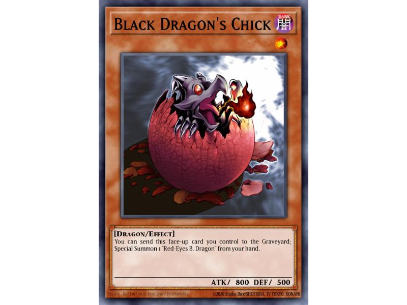 Black Dragon's Chick (Super Rare)