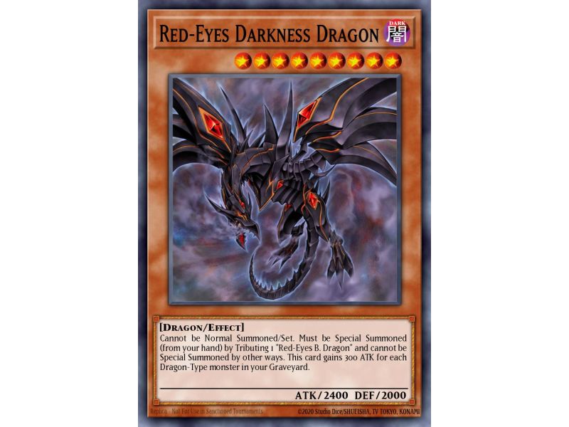 Red-Eyes Darkness Dragon (Common)