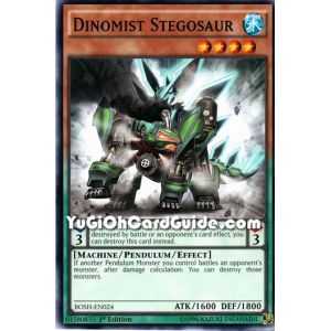 Dinomist Stegosaur (Common) – Breakers of Shadow | Carta YUGIOH en México