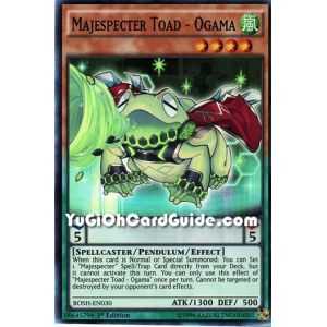 Majespecter Toad - Ogama (Super Rare) – Breakers of Shadow | Carta YUGIOH en México