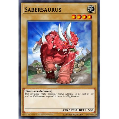 Sabersaurus (Secret Rare)