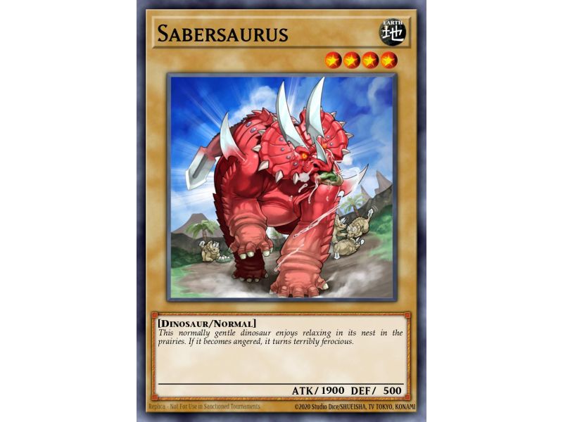 Sabersaurus (Secret Rare)