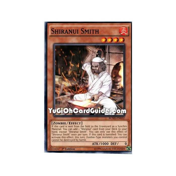Shiranui Smith (Common) – Breakers of Shadow | Carta YUGIOH en México