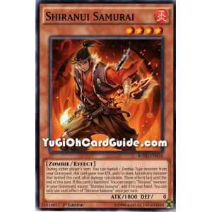 Shiranui Samurai (Common) – Breakers of Shadow | Carta YUGIOH en México