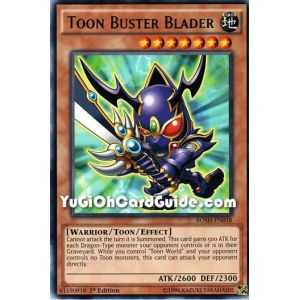Toon Buster Blader (Rare) – Breakers of Shadow | Carta YUGIOH en México