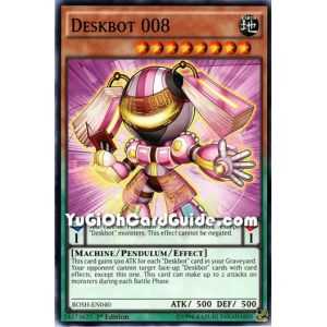 Deskbot 008 (Common) – Breakers of Shadow | Carta YUGIOH en México