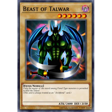 Beast of Talwar (Rare)