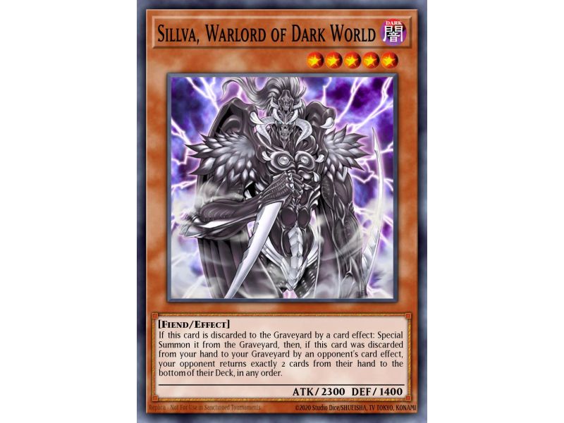 Sillva, Warlord of Dark World (Secret Rare)