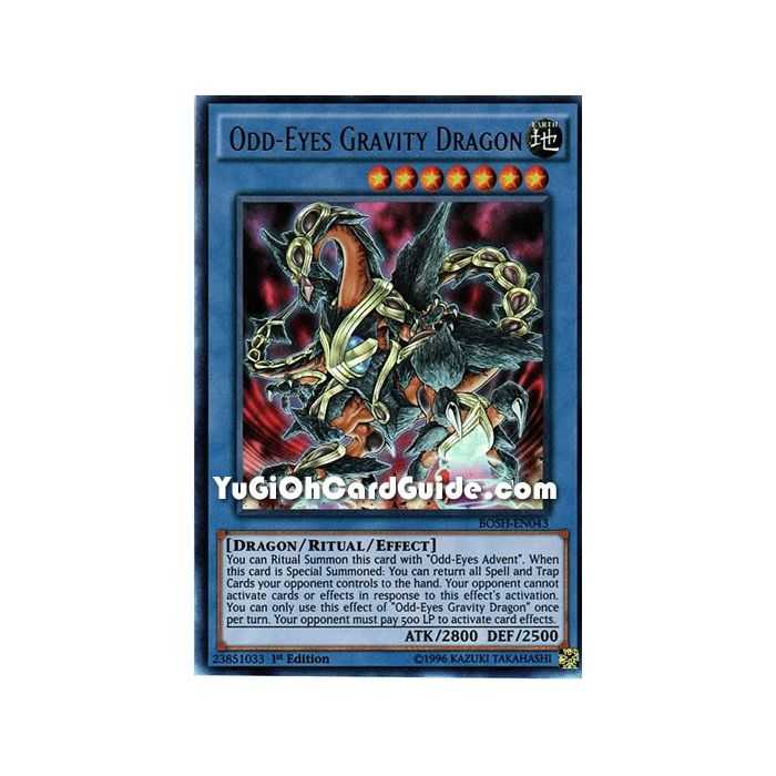Odd-Eyes Gravity Dragon (Ultra Rare) – Breakers of Shadow | Carta YUGIOH en México