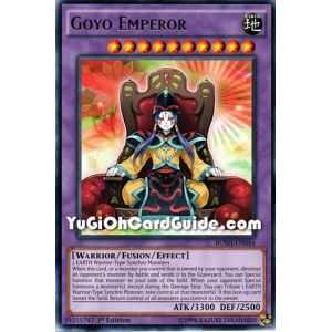 Goyo Emperor (Rare) – Breakers of Shadow | Carta YUGIOH en México