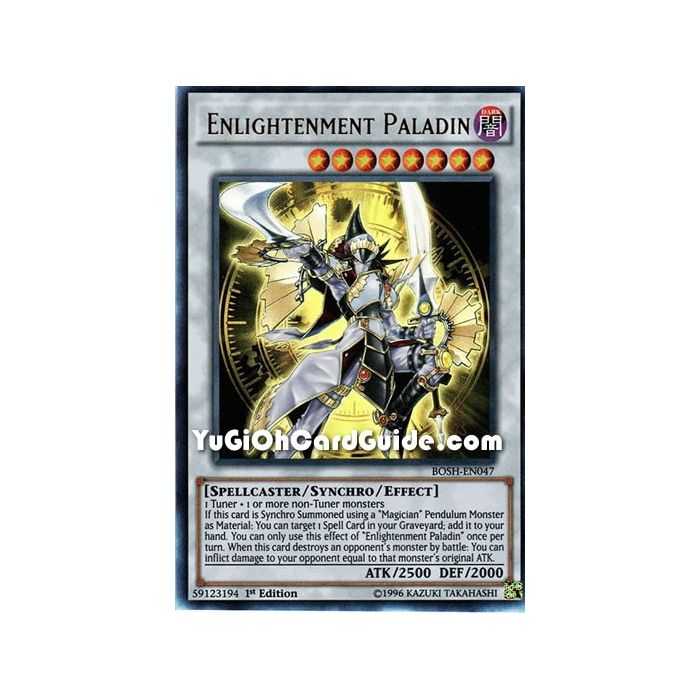 Enlightenment Paladin (Ultra Rare) – Breakers of Shadow | Carta YUGIOH en México