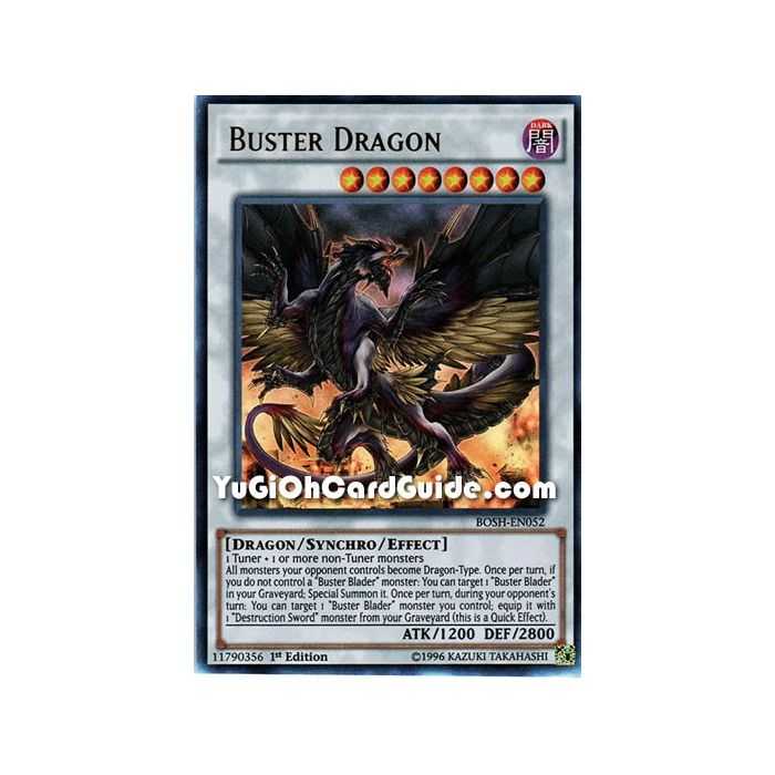 Buster Dragon (Ultra Rare) – Breakers of Shadow | Carta YUGIOH en México
