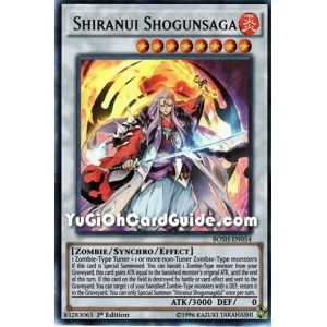 Shiranui Shogunsaga (Ultra Rare) – Breakers of Shadow | Carta YUGIOH en México