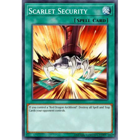Scarlet Security (Super Rare)