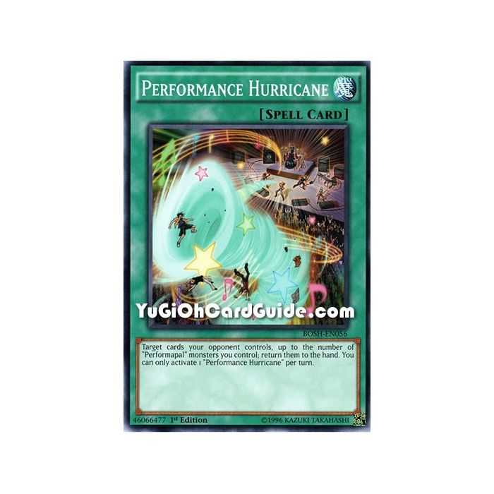 Performance Hurricane (Common) – Breakers of Shadow | Carta YUGIOH en México