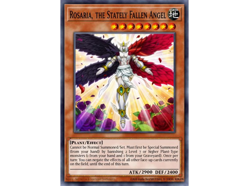 Rosaria, the Stately Fallen Angel (Ultra Rare)