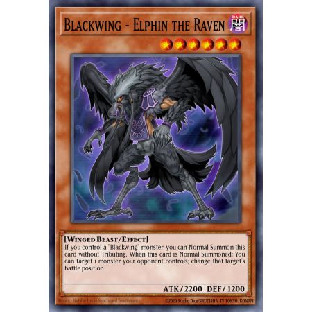Blackwing - Elphin the Raven (Common)
