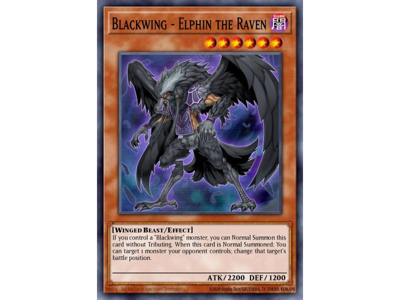 Blackwing - Elphin the Raven (Common)