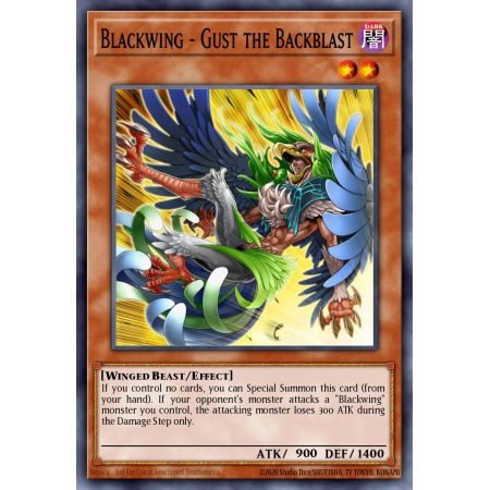 Blackwing - Gust the Backblast (Common)