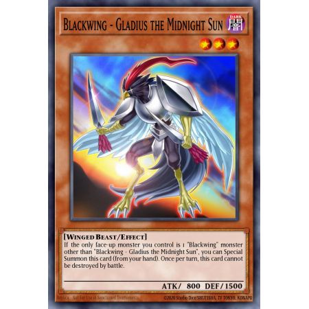 Blackwing - Gladius the Midnight Sun (Ultra Rare)