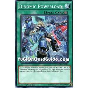 Dinomic Powerload (Common) – Breakers of Shadow | Carta YUGIOH en México