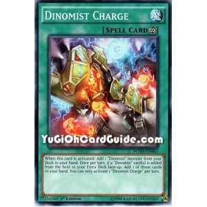 Dinomist Charge (Common) – Breakers of Shadow | Carta YUGIOH en México