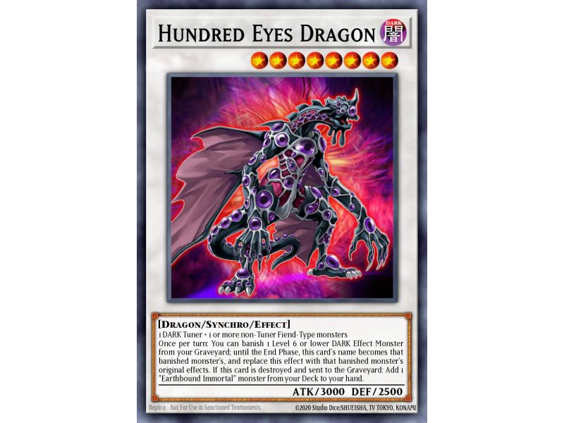 Hundred Eyes Dragon (Super Rare)