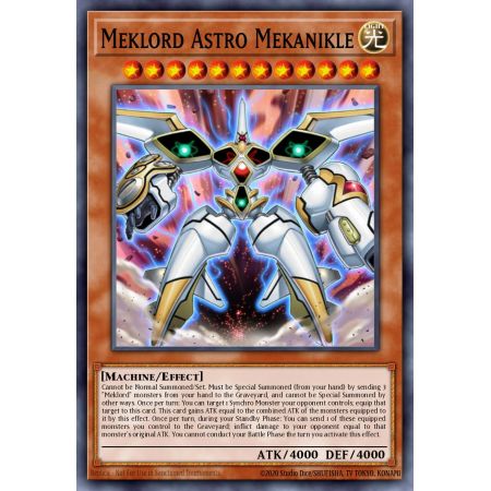 Meklord Astro Mekanikle (Secret Rare)