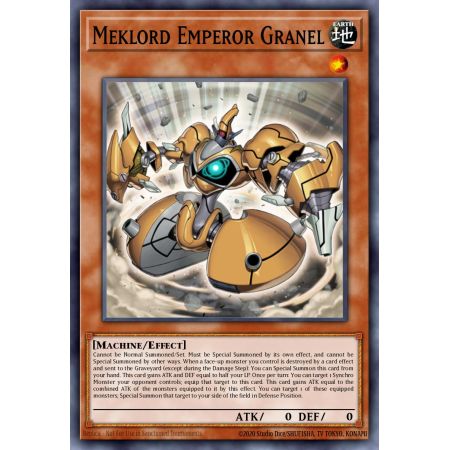 Meklord Emperor Granel (Super Rare)