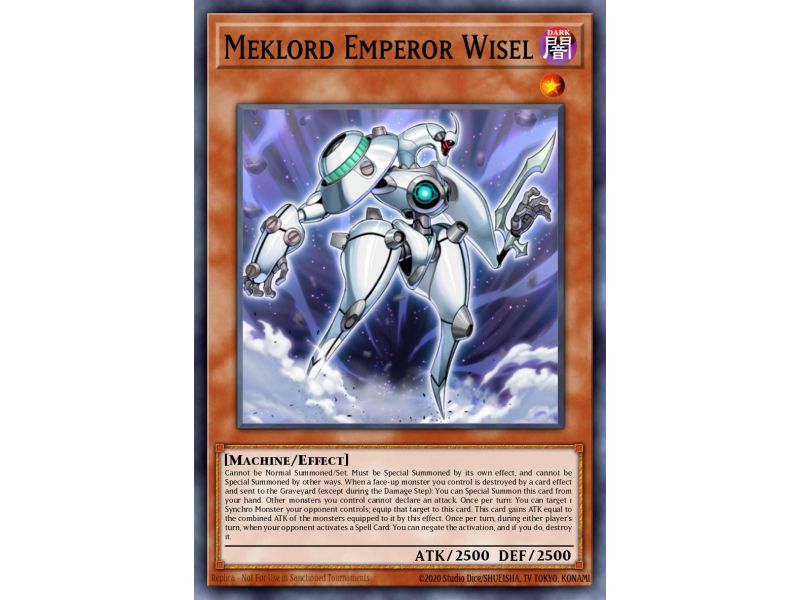 Meklord Emperor Wisel (Super Rare)
