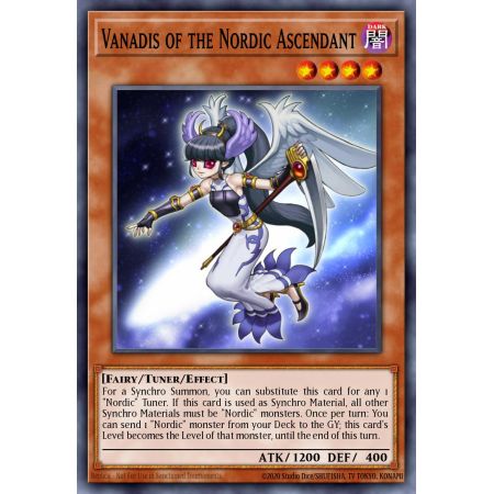 Vanadis of the Nordic Ascendant (Ultra Rare)