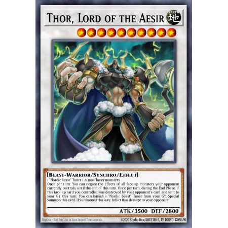 Thor, Lord of the Aesir (Secret Rare)