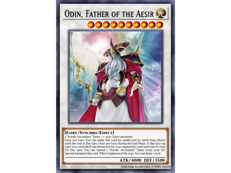Odin, Father of the Aesir (Secret Rare)