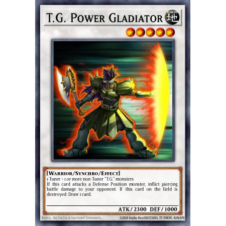 T.G. Power Gladiator (Common)