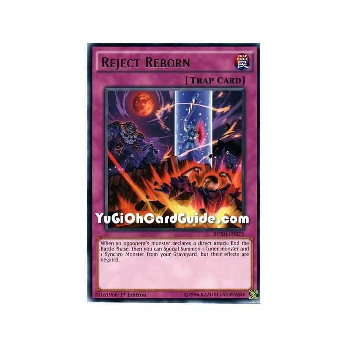 Reject Reborn (Rare) – Breakers of Shadow | Carta YUGIOH en México