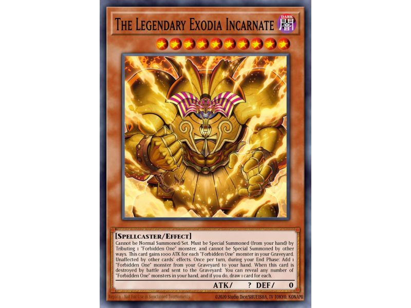 The Legendary Exodia Incarnate (Ultra Rare)
