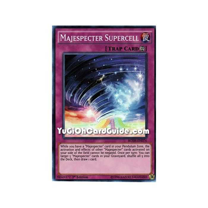 Majespecter Supercell (Super Rare) – Breakers of Shadow | Carta YUGIOH en México