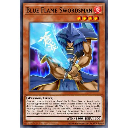 Blue Flame Swordsman (Common)