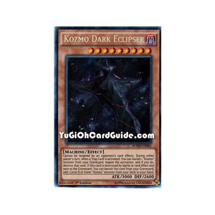 Kozmo Dark Eclipser (Secret Rare) – Breakers of Shadow | Carta YUGIOH en México
