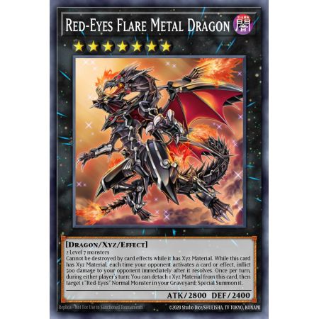 Red-Eyes Flare Metal Dragon (Ultra Rare)