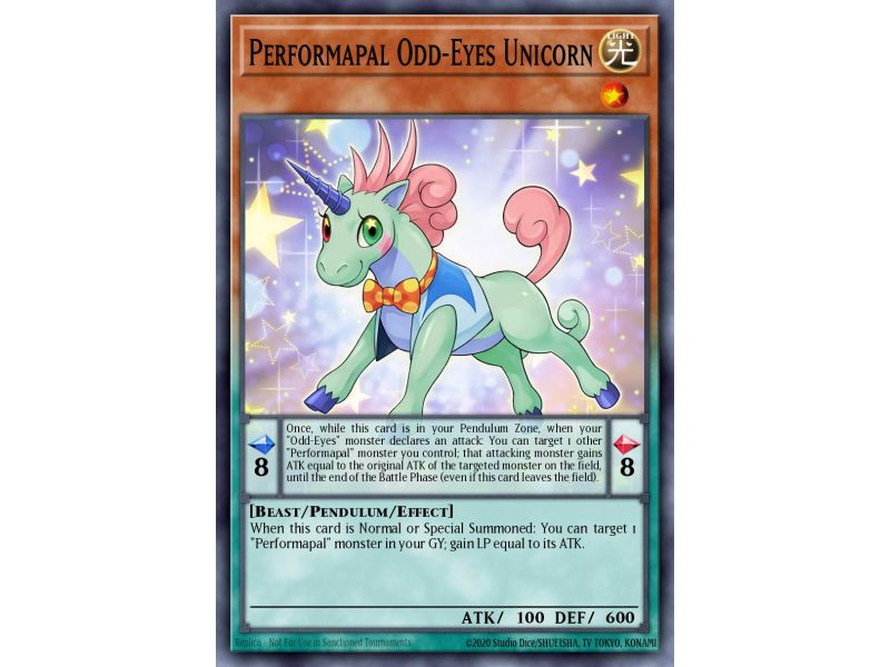 Performapal Odd-Eyes Unicorn (Common)