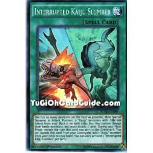 Interrupted Kaiju Slumber  (Super Rare) – Breakers of Shadow | Carta YUGIOH en México