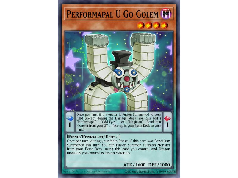 Performapal U Go Golem (Common)