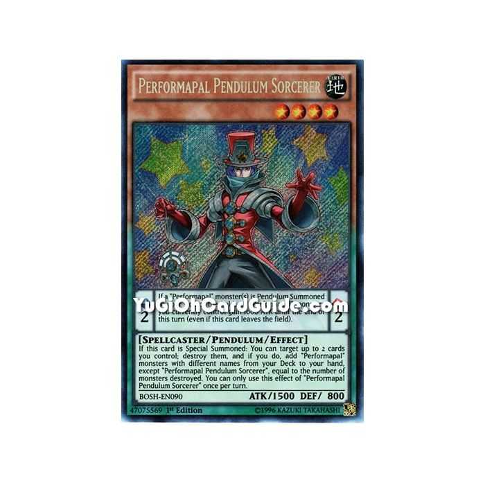 Performapal Pendulum Sorcerer (Secret Rare) – Breakers of Shadow | Carta YUGIOH en México