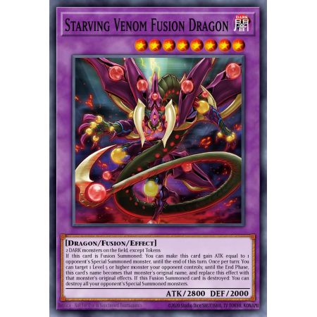 Starving Venom Fusion Dragon (Ultra Rare)