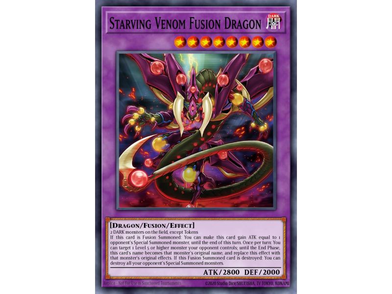 Starving Venom Fusion Dragon (Ultra Rare)